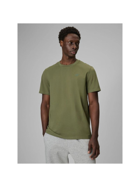 Men's regular plain T-shirt 4F 4FRSS26TTSHM4261-44S (314839)