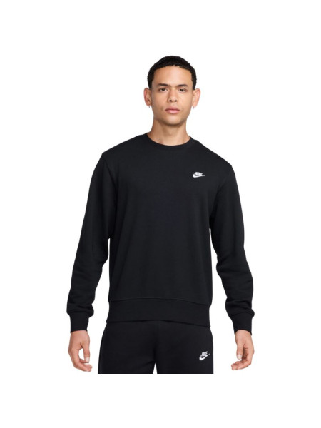 Men's Nike Club FT Sweatshirt, Black, FN3888 010 (362304)