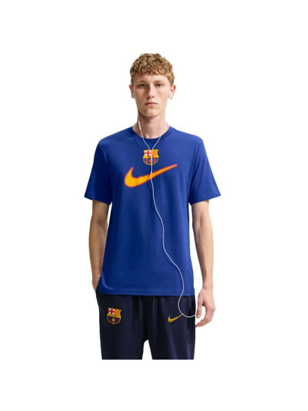 Nike FC Barcelona Swoosh Men's T-Shirt Blue IQ5042 455 (342139)