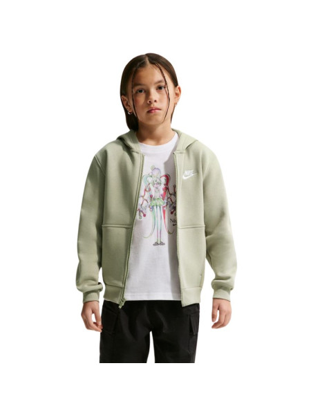 Nike Sportswear Club Fleece Kids' Sweatshirt Light Green FD3004 304 (323962)