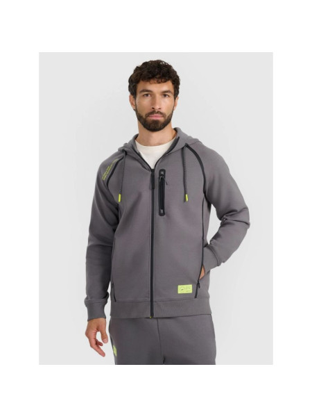 Men's zip-up hooded sweatshirt 4F 4FRAW25TSWSM2456-23S (250478)