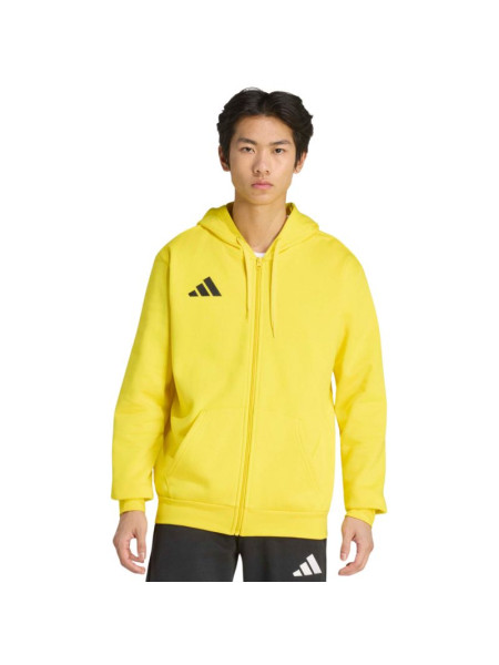 Men's adidas Entrada 26 Full Zip Hoody Yellow KF8964 (259427)