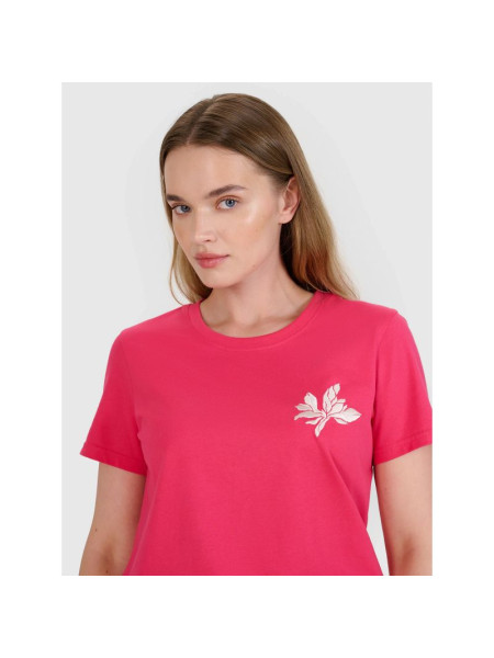 Women's regular printed T-shirt 4F 4FRSS25TTSHF2693-54S (239921)