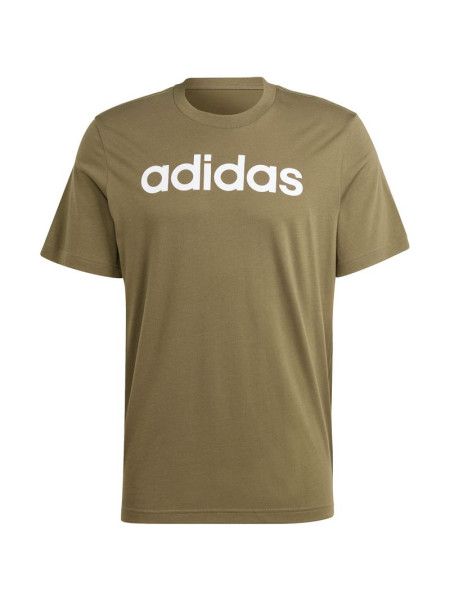 adidas Essentials Single Jersey Linear Embroidered Logo Tee M IC9280 (190316)