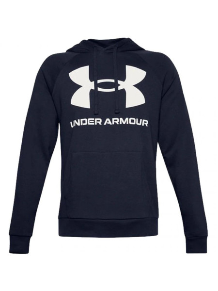 Under Armor Rival Fleece Big Logo HD Sweatshirt M 1357093 410 (62282)
