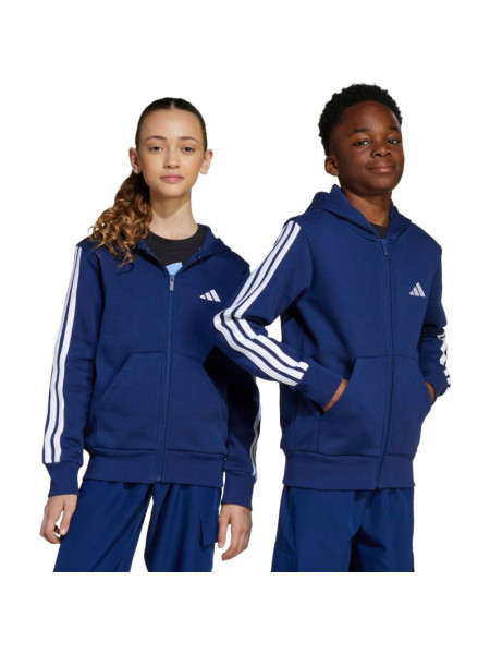adidas Essentials Full-Zip Navy Blue Kids' Sweatshirt JY4980 (358463)