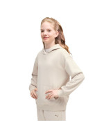 Kids' Puma ESS Centered Cat Logo Relaxed Hoodie beige 692973 82 (369993)
