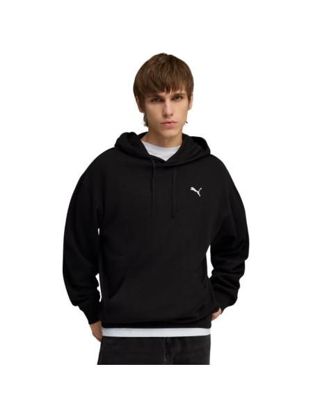 Puma ESS Elevated Relaxed Hoodie Men's Black 692019 01 (332589)