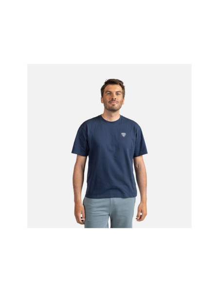 ROSSIGNOL Traye Tee Men’s T-Shirt, Navy Blue (365452)