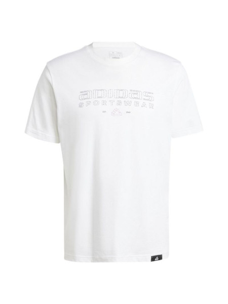 T-shirt adidas Tech Linear Graphic M IW2690 (204856)