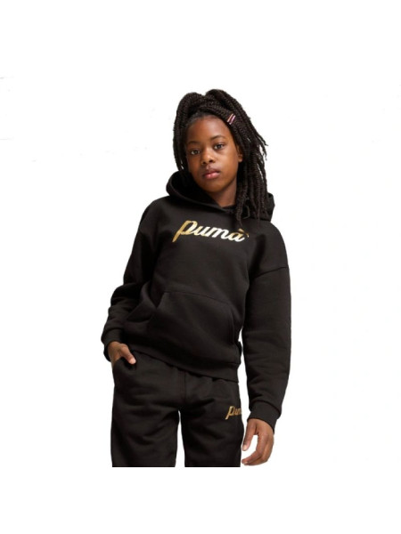 Puma ESS+ Script kangaroo sweatshirt for girls (323600)
