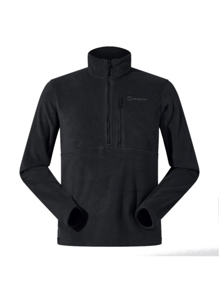Berghaus Prism PT HZ Men's Fleece Sweatshirt Size L Black (231671)
