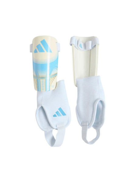 adidas Messi Match Kids' Soccer Shin Guards White and Blue KX4137 (341647)