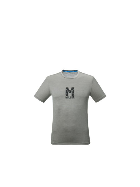MILLET Ubic Wool T-shirt for men, gray (343165) MILLET Ubic Wool T-shirt for men, gray (343165)