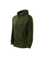 Men's Trendy Zipper Sweatshirt (Military) (233316)