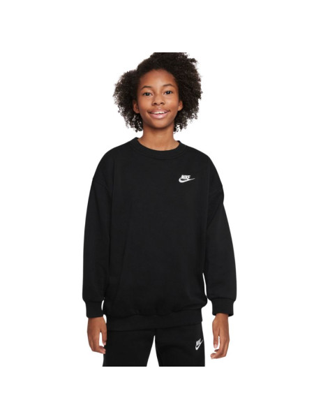 Nike Sportswear Club Fleece Kids' Sweatshirt Black FD2923 010 (307698)
