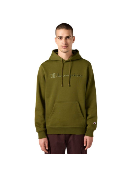 Champion Hooded Sweatshirt Men's Olive 220271 GS585 (269319)