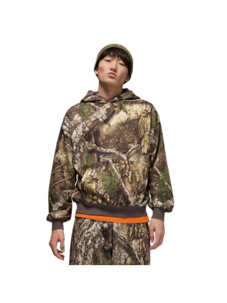Men's Air Jordan Brooklyn Realtree Fleece Hoodie Medium Olive - HV1860-222 (280350)