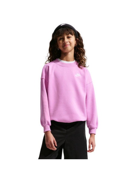 Nike Sportswear Club Fleece Kids' Sweatshirt Pink FD2923 503 (307699)