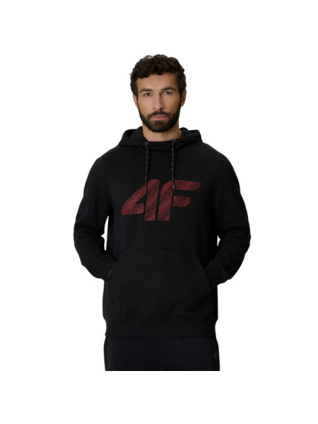 Men's sweatshirt 4F M2548 deep black 4FWMM00TSWSM2548 020S (316723)