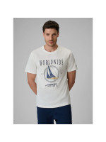 Men's regular printed T-shirt 4F 4FRSS26TTSHM3993-11S (332482)