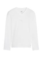 Puma TeamGOAL Baselayer Tee Longsleeve Kids' T-Shirt White 659041 04 (370510)
