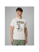 Men's regular printed T-shirt 4F 4FRSS26TTSHM3811-11S (322671)