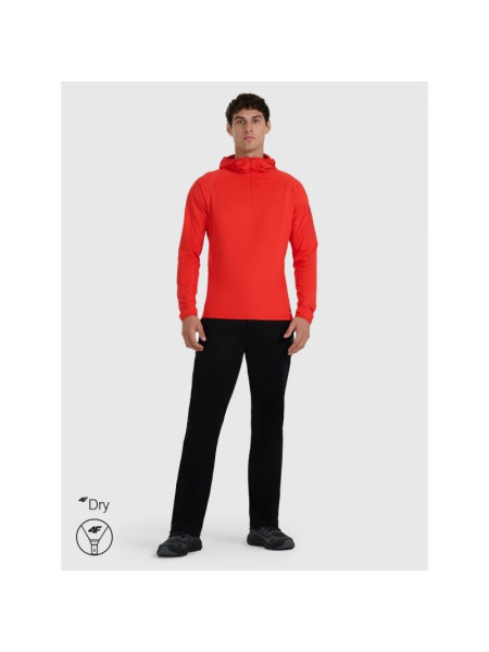 Men's quick-drying trekking sweatshirt 4F 4FWAW25TFSWM590-62S (247111)