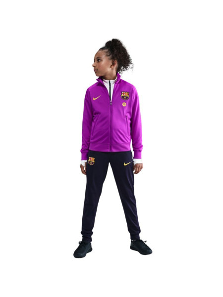Nike FC Barcelona Strike Kids Tracksuit Purple and Black HJ8027 552 (340842)