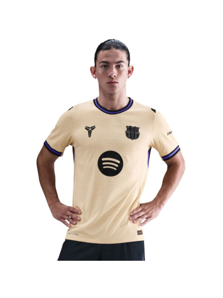 Nike FC Barcelona 2025/26 Match Away Men's Jersey Beige HJ4554 784 (342127)
