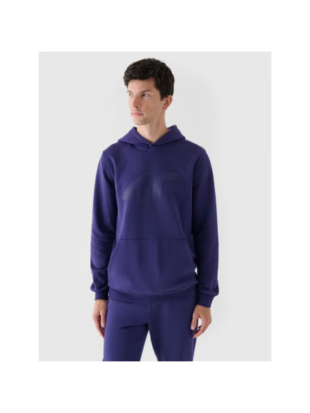 Men's sweatshirt with hood, open, 4F 4FWMM00TSWSM1766-31S (237317)
