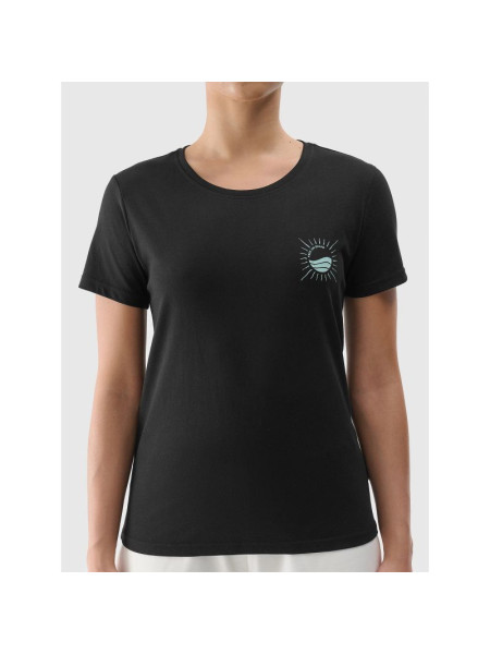 Women's regular printed T-shirt 4F 4FRSS24TTSHF2547-20S (240828)