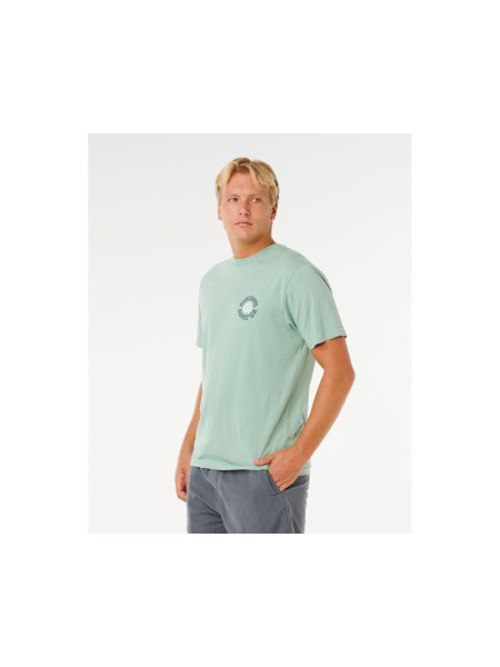 RIP CURL Pacific Rinse Circle Tee Green (342644)