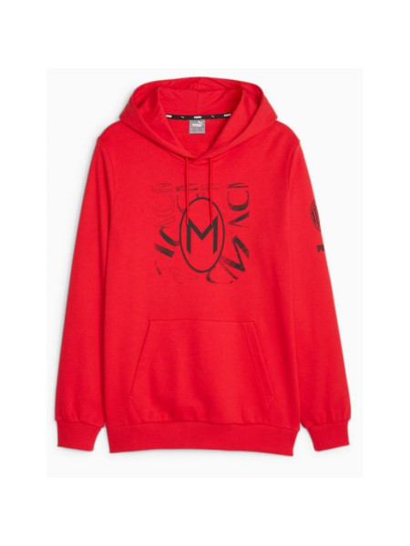 Sweatshirt Puma AC Milan FtbCore Graphic Hoody M 772316-01 (129379)