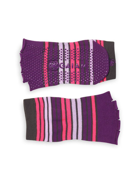 Anti-slip socks purple 62656 (339450)