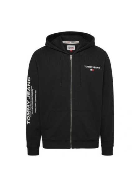 Tommy Hilfiger TJM Reg Entry Zip Hoodie Men's Black - DM0DM17783-BDS (263461)