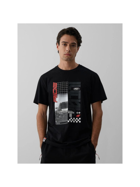 Men's regular printed T-shirt 4F 4FRAW26TTSHM4447-20S (352648)