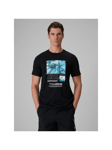 Men's regular printed T-shirt 4F 4FRSS26TTSHM4321-20S (326411)