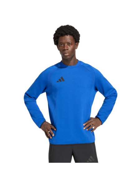 Men's adidas Tiro 26 Travel Crew sweatshirt blue KD1146 (278228)