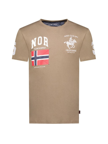 Geographical Norway Jequestre T-shirt 254 M SY1305H/GN-Taupe (223734)