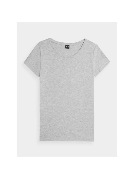 Women's regular plain T-shirt 4F 4FMM00TTSHF731-27M (240923)