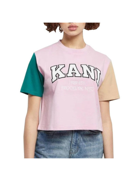 Karl Kani t-shirt Serif Crop Block Tee W 6130859 (183237)