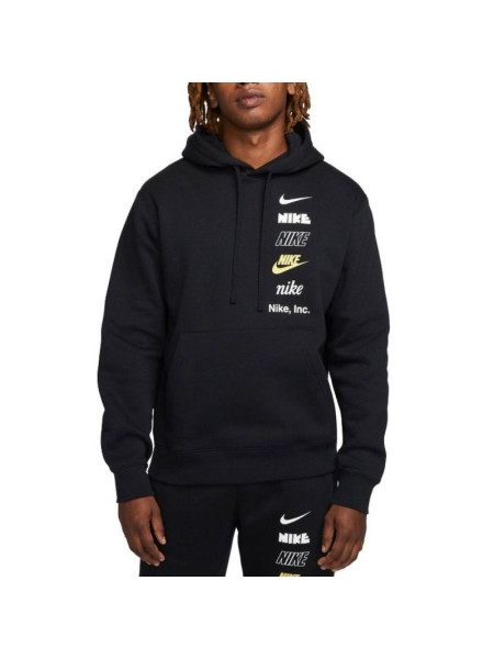 Nike Men's Hoodie Club BB PO Hoodie Mlogo DX0783-010 (266859)