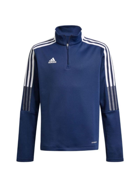 adidas Tiro 21 Warm Top navy blue kids' sweatshirt GK9672 (236940)