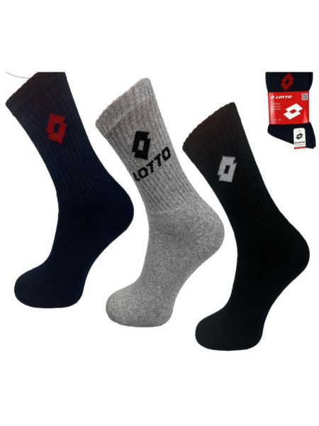 Terry socks LOTTO mix of colors 3 pairs (208228)