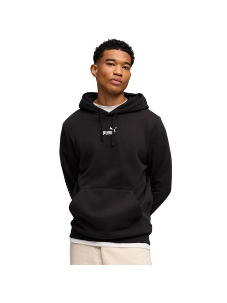 Men's Puma ESS Small No. 1 Logo Hoodie Black 692914 01 (356577)