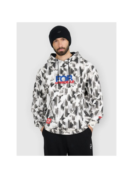 Men's loose hooded sweatshirt 4F 4FRAW25TSWSM2569-91A (257057)