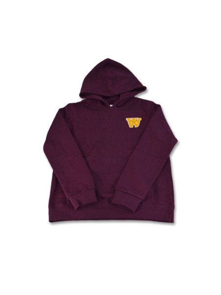 Wood Wood Izzy AA Burgundy Children's Sweatshirt - 10235605-2424-Burgundy (263863)