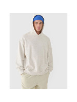 Men's sweatshirt with hood, open, 4F 4FWAW24TSWSM1310-11S (260698)