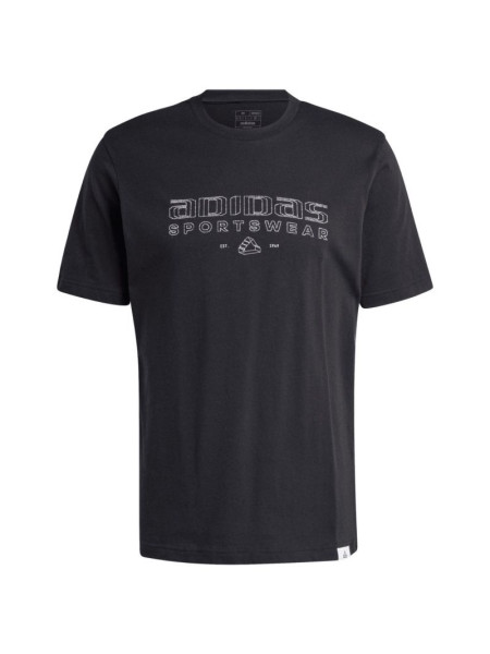 T-shirt adidas Tech Linear Graphic M IW2651 (204857)